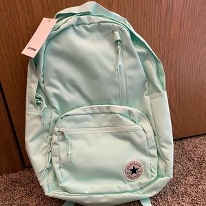 Mint green Converse Backpack
